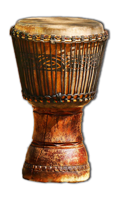 African Djembe drum