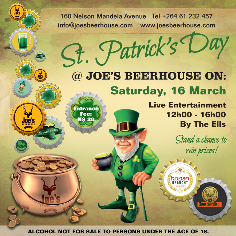 St. Patrick's Day Event poster